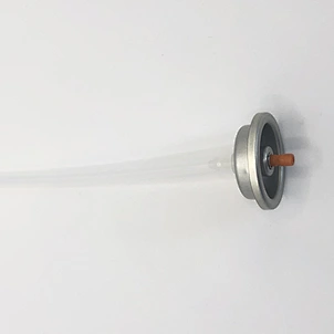 Spray valve for silicone